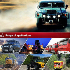 18W 1440LM Epistar 6 LED Car Work Lamp Bar Light Waterproof IP67, DC 10-30V