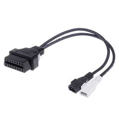 2 x 2 Pin to 16 Pin OBDII Diagnostic Cable for Audi
