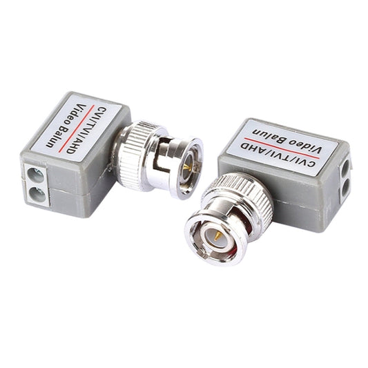 2 PCS 202C-HD CVI/TVI/AHD 1CH Passive Video Balun Coaxial Adapter, 202C-HD