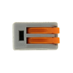 10 PCS Universal Compact 2 Pin Push Clamp Solderless Wire Connector, 2 Pin