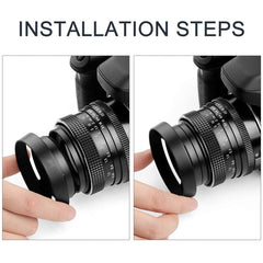 52mm Metal Vented Lens Hood for Leica