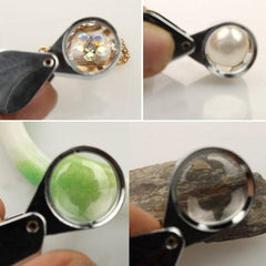 10X - 20X Portable & Rotatable Handheld Jewelry Loupe Magnifier Reading Magnifier (MG22181), 10X - 20X