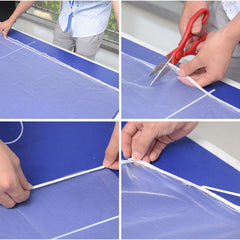 DIY Polyester Fly Screen/ Window Screen Hook and Loop Fastener Mosquito Net