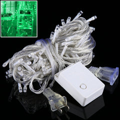 100 LEDs with End Joint & 8 Display Modes Controller for Christmas Party, AC 110V, US Plug