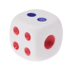 10 PCS Gaming Dice Set for Leisure Time Playing, Size: 15mm x 15mm x 15mm, Size: 15mm x 15mm x 15mm 10PCS