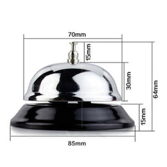Stainless Steel Bell for Coffee House / Bar / Kitchen Hotel Service Call, QJ125