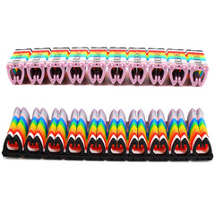 100PCS Label Mark RJ45 RJ11 RJ12 Color Cable