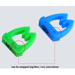 100PCS Label Mark RJ45 RJ11 RJ12 Color Cable