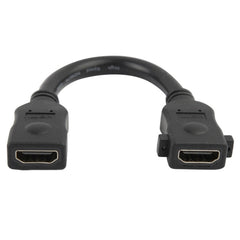 18cm 19 Pin Female to Female HDMI Cable, HDMI Female, Length: 18cm