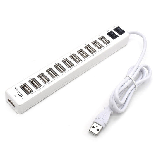 12-Port USB 2.0 HUB,Suitable for Notebook / Netbook