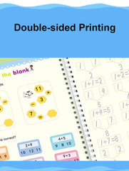 Writing Exercise Books English Groove Magic Practice Copybook Children's Book Learning Numbers Letters Alphabet Calligraphy Gift