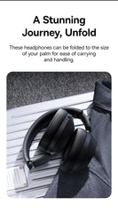 Baseus Bass 30 Max Wireless Headset Bluetooth 5.3 Over Headphones Bass-Enhancing 40mm Diaphragm Ultra Low Latency Earphones 50H