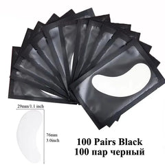 50 Pieces Of Hydrogel Eyelash Patch Grafting Eyelashes Isolating Pad Eyelash Patch Beauty Moisturizing Eye Mask for Long-lastin