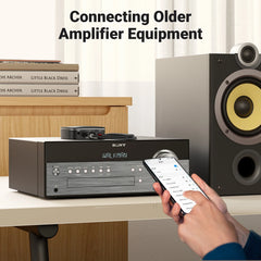 AUX Bluetooth Receiver Adapter for Home Stereo System, HiFi 3.5mm RAC Bluetooth Bluetooth Adapter for Old Stereo Receiver