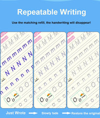 Writing Exercise Books English Groove Magic Practice Copybook Children's Book Learning Numbers Letters Alphabet Calligraphy Gift