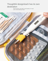 3 Pcs/set Portable Medical Storage Bag Camping Emergency First Aid Kit Organizer Home Outdoor Travel Bag