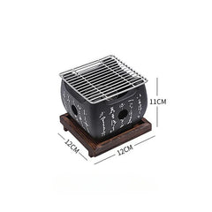 Bbq Grill Outdoors Barbecue Grill Furnace Stove Barbecue Portable Grill Outdoor Stove Save Space Charcoal Furnace High-capacity