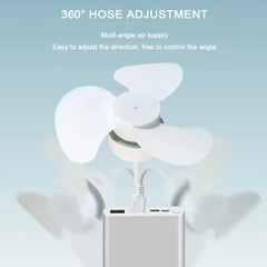 Modern LED Ceiling Fan E27 Base/USB Chandelier Ceiling Fan Hose Extender Light Bulb Fan with Socket for Bedroom Living Room