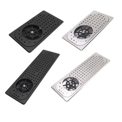 Built-in Cup Washer Stainless Steel Glass Cleaning Rinser High Pressure Cup Washer With Drain Drip Tray Hose For Bar Coffee Shop