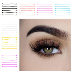 3Pairs Silicone Eyelash Perm Pads Reusable Lash Lift Perm Eye Pads False Eye Lash Curler Patches Eyelashes Lifting Applicator