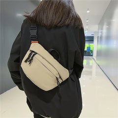 Fashion New Waist Bag Unisex Street Hip-hop Fanny Pack Chest Pack High Quality Nylon Belt Bag Female Designer Shoulder Bags