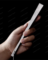 Nine-Inch Daya Titanium Alloy Folding Fan Crafts Antique Portable Xuan Paper Self-Defense Custom Steel Rib Fan Flesh Eater