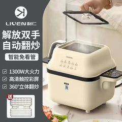 Stir Frying Machine Fully Automatic Home no supervision required Rotating Flip Intelligent Stir Frying Robot