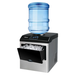 Bullet Ice Maker Electric Commercial Or Homeuse Countertop Automatic Ice Making Machine Ice Cube Making Machine 25kg HZB-25/BF