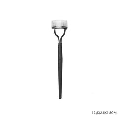 Eyelashs Brush Comb 1pc Eyelash Separator Metal Teeth Foldable Eye lash Curler Beauty Makeup Stainless Mascara Curl Make up Tool