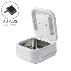 Household Ultrasonic Cleaner Ultrasound Jewelry Cleaner UV Light Sterilization Ultrasonic Dentures Retainer Washing Machine