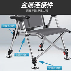 Aluminum Alloy European 낚시의자 Fishing Chair Foldable 캠핑의자 Thickened 낚시좌대 Portable 민물낚시의자 camping chair кресло для рыбалки