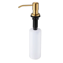 Kitchen Soap Dispensers 500ml Build in Dispenser Soap For Kitchen Bathroom Accessories Stainless Steel Pump Liquid PE Bottle