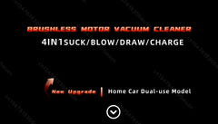 Car Vacuum Cleaner High Power Portable Handheld Wireless Brushless Motor Cleaning Machine Powerful Air Duster for Home Appliance