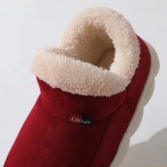 Asgard Classic Plush Slippers For Women Winter 2024 New Outdoor Fluffy Warm Boots Leisure Cotton Shoes Indoor Cozy Home Slides