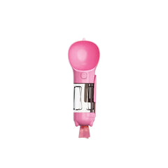 300/500ml Pet Water Food Dispenser 3 in 1 Leak Proof Pet Dog Water Bottle with Trash Bag Box and Shovel Dog Food Feeder Puppy