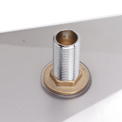 Built-in Cup Washer Stainless Steel Glass Cleaning Rinser High Pressure Cup Washer With Drain Drip Tray Hose For Bar Coffee Shop