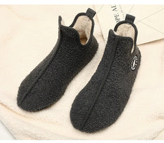 Winter Slippers Men Couples Slippers Non-slip Warm Women and Men Slipper Indoor Soft Shoes Comfortable Flat Home Cotton Shoe