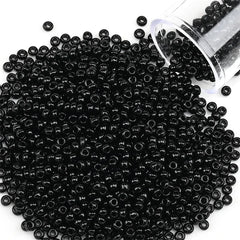 12Grams/Tube 2mm Metallic Seed Beads Japanese Round Glass Seedbeads For DIY Needlework Dress Adornment Sewing 1200pcs