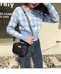 Fashion Solid Color Shoulder Bag Crossbody Bags for Women 2023 Leather Woven Bag Purse Female Designer Bags Handbags Women Bags