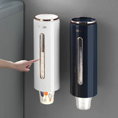 Dispenser Automatically Drop Cup Remover Wall Mounted Disposable Paper Cups Dispenser Plastic Cup Holder Cups Container New