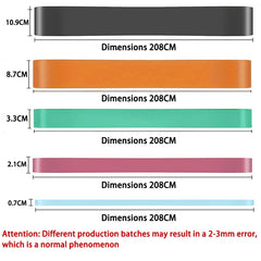 Resistance Band Set Pull Up Assistance Bands Stretch Band Resistance Heavy Workout Exercise for Physical Therapy Home Workouts