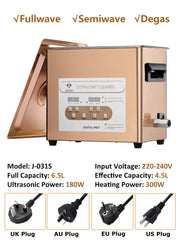 6.5L Ultrasonic Cleaner, 40kHz Ultrasonic Bath, Cleaning Machine For Jewellery Dental Motorbike Carburetor Auto Parts etc