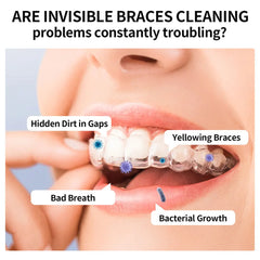 Household Ultrasonic Cleaner Ultrasound Jewelry Cleaner UV Light Sterilization Ultrasonic Dentures Retainer Washing Machine