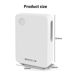Air Dehumidifier 72W Home Dehumidifier portable dehumidifier Tank capacity 2000ML Air Dryer For Home Bedroom Office Kitchen Drye