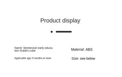 Baby Crawling Roller Toy Infant Activity Tummy Time Roller Montessori Educational Development Sensory Toys for Kids 0 12 Months