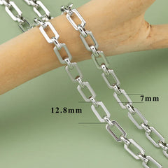 YEGUI C77,diy chain,18k gold rhodium plated,copper,pass REACH,nickel free,jewelry making,charms,diy bracelet necklace,1m/lot