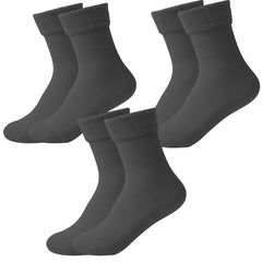 Women Winter Thicken Velvet Low Socks Solid Color Warm Socks Comfortable Thermal Velvet Wool Socks Elastic Seamless Snow Sock