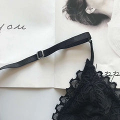 SP&CITY Summer Sexy Lace Tube Top Women Hollow Out Bralette Thin Chest Girl Bras Seamless Transparent Lingerie French Underwear