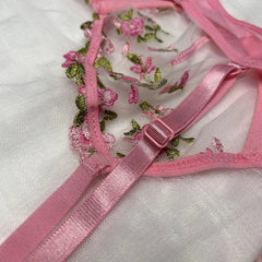 Sexy Lingerie Fancy Lace Eroticу Set Woman 2 Pieces Transparent Women's Underwear Embroidery Erotic Beautiful Bra And Panty Sets