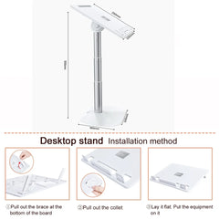 OATSBASF Foldable Laptop Stand For Macbook Air Pro Xiaomi Tablet PC Portable Cooling Bracket Notebook Stand Laptop Accessories